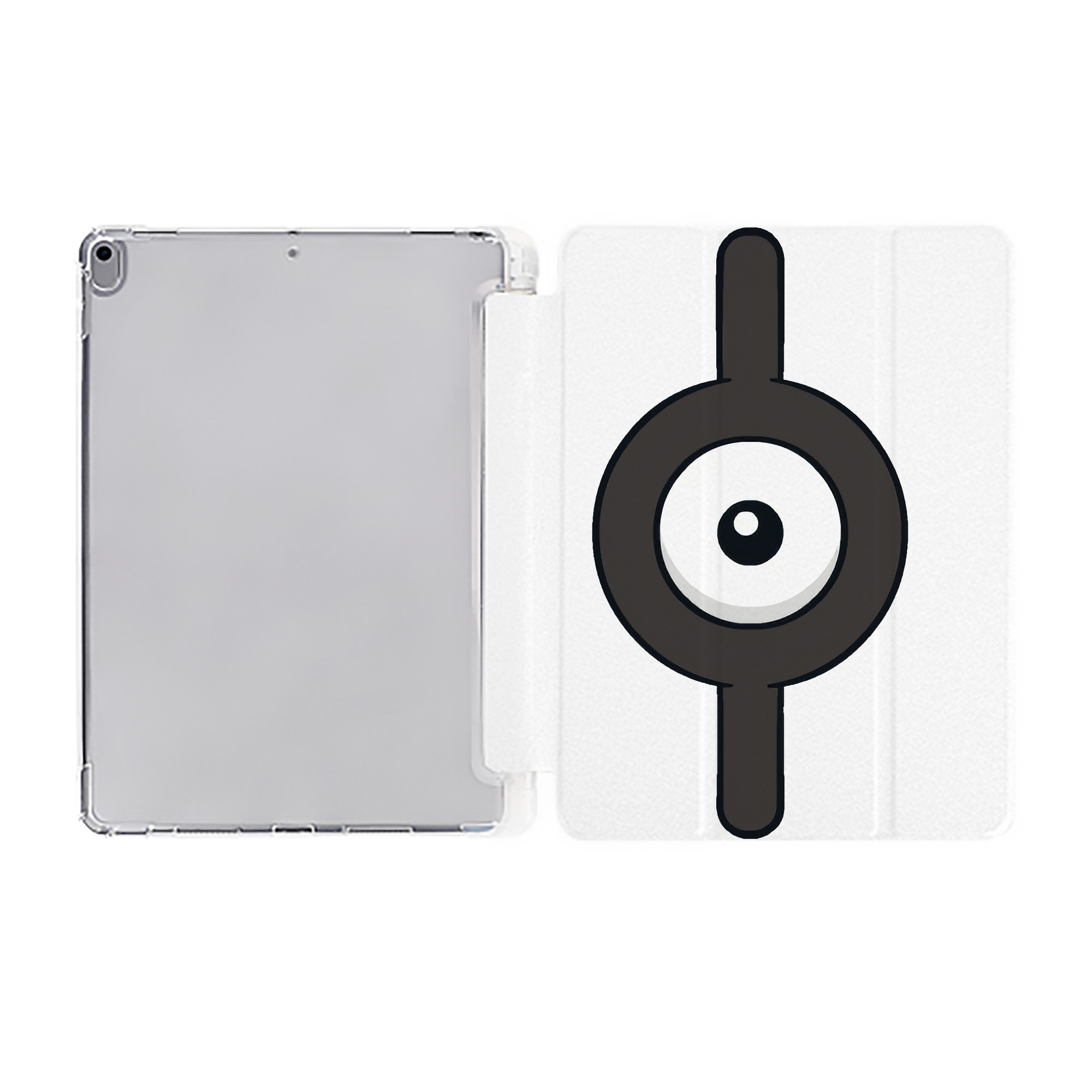 （画像用） ポケットモンスター Pokémon IPad ケース ペン収納付き 三つ折りスタンド PUレザー×シリコン 対応機種9.5/10.5/10.9インチ
